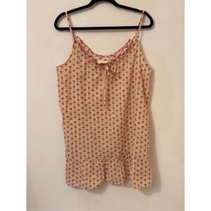 Sezane Victorine Floral Babydoll Nightdress Organic Cotton 42/10